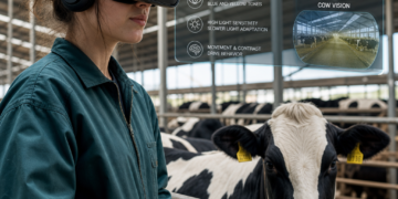 VR headsets for cows