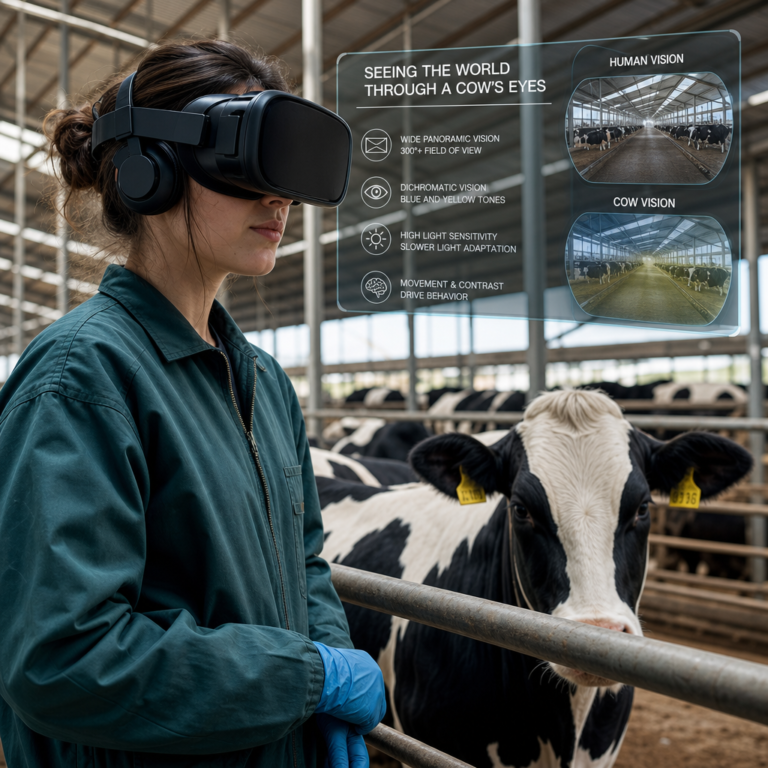 VR headsets for cows