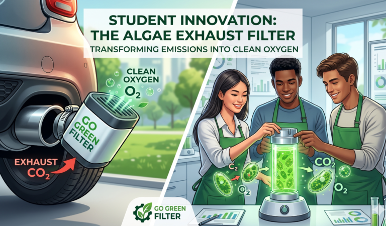 The Tailpipe Revolution: How This Student-Built Filter Uses Algae to Clean Our Air