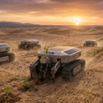 solar-powered robots