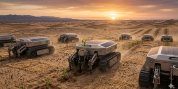 solar-powered robots